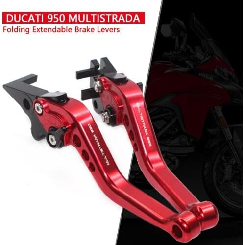 For DUCATI 950 MULTISTRADA 2017 2018 Motorcycle Accessories Levers Adjustable Brake Clutch Levers