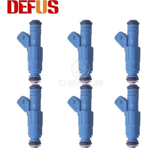 DEFUS 6pcs 0280155885 NEW Fuel Injector Nozzle For Land Rover Freelander 1.8L 16v Engine Injection Petrol F01R00M082 Motor Bico