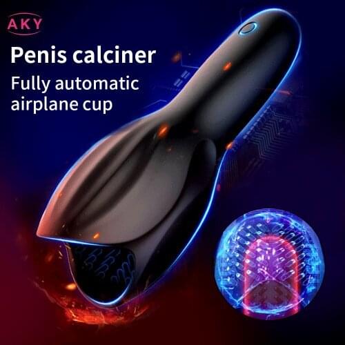 Oral Sex Trainer Vibrator Male Masturbator Sex Toys For Men Vagina Real Pussy Adult Delay Automatic Climax Glans Stimulate Man