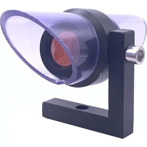 L bar 90 degree Double-sided with weather protection hood ( Rain hood ) prism 1 inch mini prism for total stations, GMP104