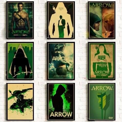 Movie Arrow Diamond Art Painting Full Drill Square/Round Cross Stitch Kits Rhinestone Mosaic 5D DIY Embroidery Home Decor