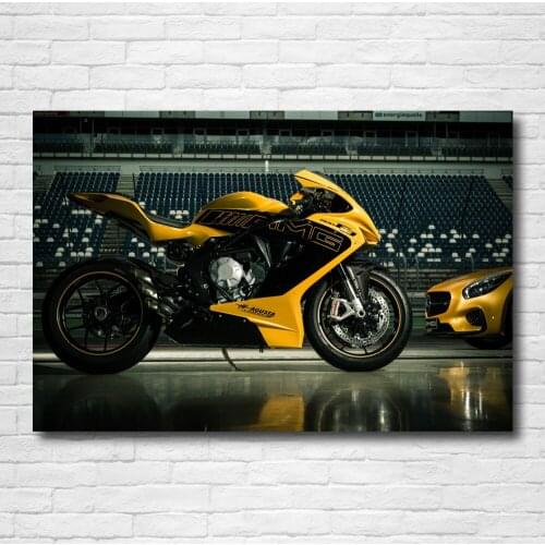 Superbike MV Agusta F3 800 A M G Motorcycles Posters Canvas Prints Wall Art Painting for Living Room Decor