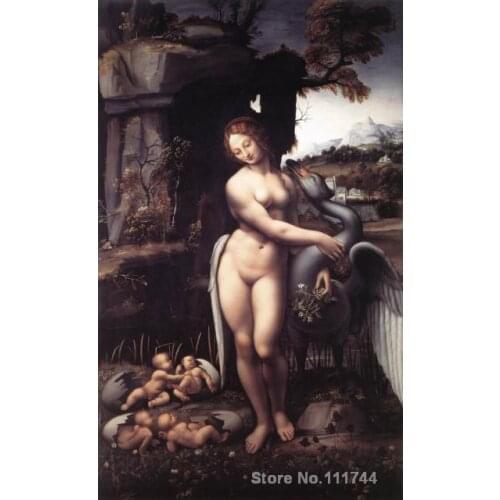Sell art online Leda 15 by Leonardo Da Vinci most famous paintings High quality Hand painted