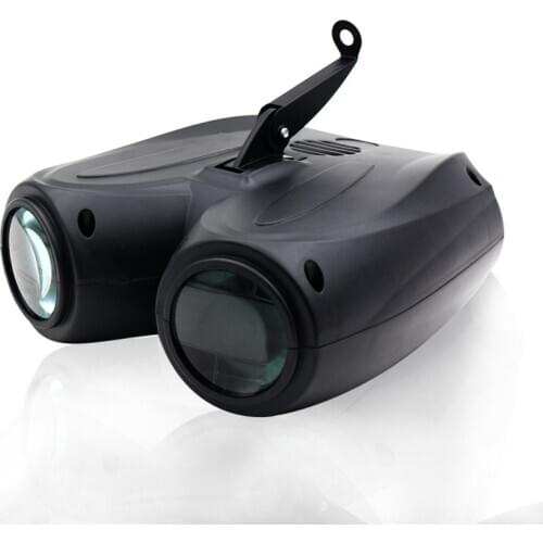 20W RGBW Patterns 64/128LED Airship Stage Effect Lighting Projector Auto/Sound Control DJ Lights for Disco Home Xmas Music Party