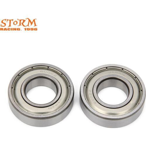 Motorcycle Rear Wheel Hub Roller Bearings 6002 Z For KTM 50 SX PRO SR 2004