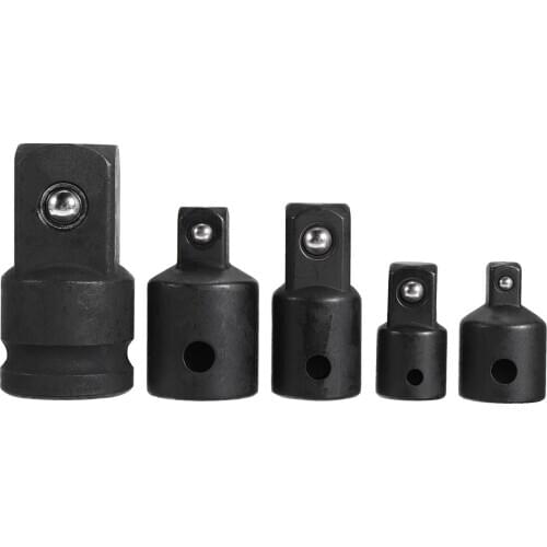 Universal 5pcs/set Air Impact Reducer Adapter Socket 3/4 1/2 3/8 1/4 inch Drive Wrench Set Parts Accessories