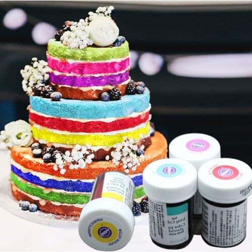 Wilton American Food Coloring Water Soluble Baking Raw Material Cake Decorating Cream Fondant Biscuit Coloring Agent Baking