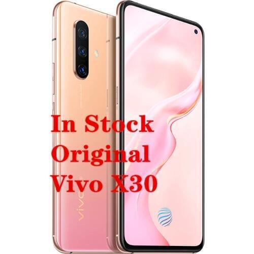 New Original Vivo X30 5G SmartPhone 6.5" Exynos 980 Octa Core 90hz 8G RAM 256G ROM Android 9.0 64.0MP 60x Zoom FingerprintPhone