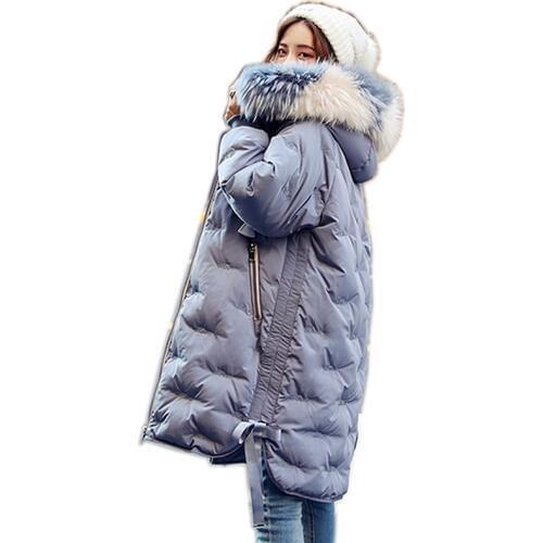 High Quality Woman Warm thick Coat Ultra Light Duck Down Jacket Long Female Overcoat Slim Solid Jackets Winter Coat Mujer