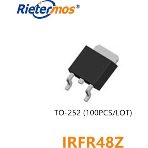 100PCS IRFR48Z IRFR48ZPBF FR48Z N-CHANNEL 55V SMD HIGH QUALITY