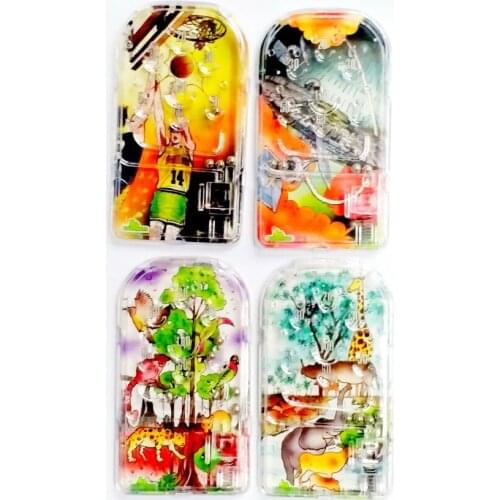 12pcs plastic Maze Pinball Boys Kids Game Birthday Party Gift Gag Pinata Home Toy School Toys Good Favors Supplies Novelties