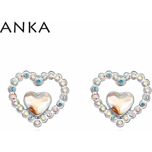 2020 Sale Real Hiphop Women Crystal Star Brincos Earings Wholesale Double Earrings Crystals from Austria #103776