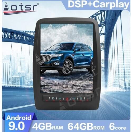 4+64GB For DODGE Durango 2012 - 2019 Android 9.0 Tesla Style Vertical Screen Car GPS Navigation Stereo Multimedia Player Radio