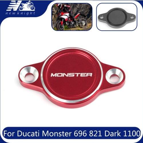 Motorcycle CNC Aluminum Alloy Engine Case Oil Filter Cover Cap Slider Accessories For Ducati HYPERMOTARD 796 939 1100 S EVO SP