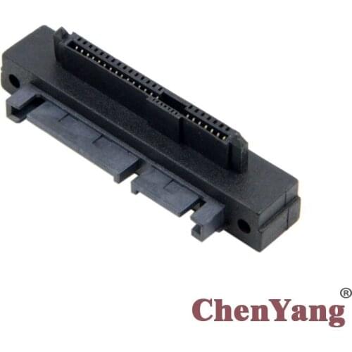 Chenyang SFF-8482 SAS Right Angled 90 Degree to SATA Hard Disk Drive Raid Adapter