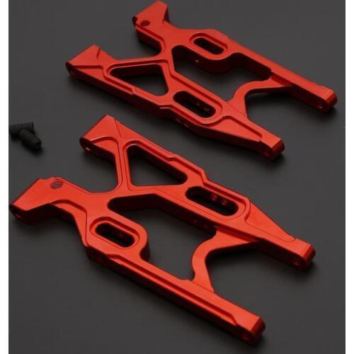 CNC precision machining all metal rear suspension assembly A arms for LOSI 5IVE-T ROVAN ROFUN LT KM X2