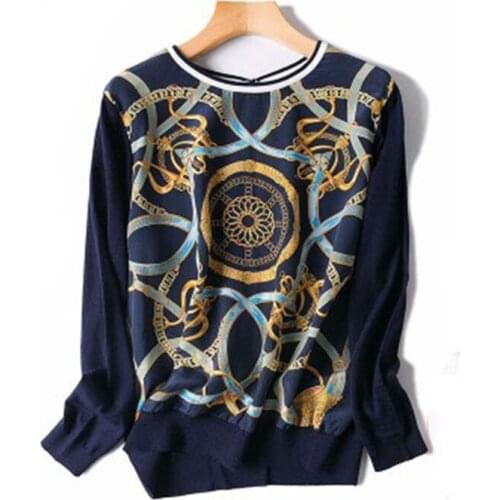 Женские шелковые футболки Fin Dreey China At AliExpress