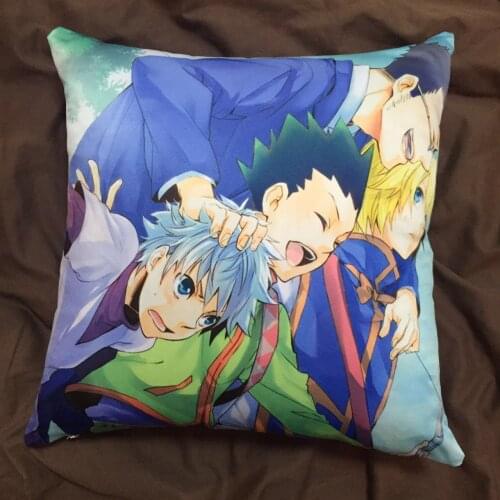 Hunter X Hunter Anime Two Side Pillowcases Hugging Pillow Cushion Case Cover Otaku Cosplay Gift New 024