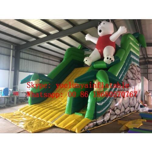 China Guangzhou) manufacturers selling inflatable slides, Bear slide,COB-71