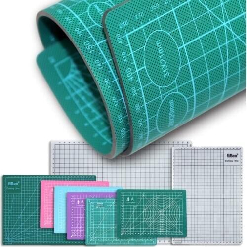 A5 A4 A3 Leather Craft Cutting Mat Board Engraving Soft Pad Hand Writing Plank, 3mm Thickness Inch Size Cutting Mat Punch Sewing