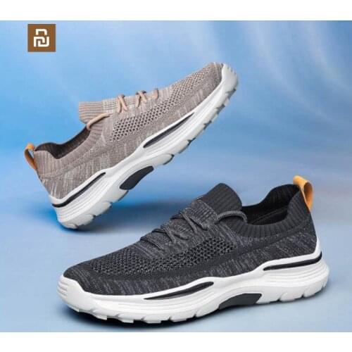 Xiaomi mijia lightweight urban casual shoes mens light elastic flying woven sports shoes outdoor hiking running shoes