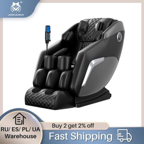 JinKaiRui Electric Health Care Massage Chair Zero Gravity Multi-functional 3D Full Body Device Relaxation Muscle Massagem Sofa