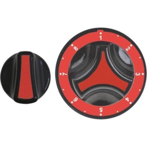 Knebelset rot Symbol rot MERTIK-Gasregle