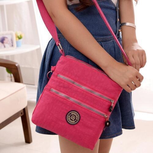 013118 new hot female small nylon shoulder bag lady messenger bag