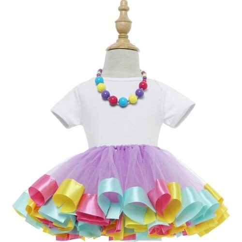 2020 New TuTu Girl Dress Sets Baby Girls Clothes Fluffy Dress Suit Hare Clothing Suit Set Hand Knitted Ribbon Womans Clothing