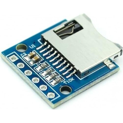 10PCS/LOT Micro SD Storage Expansion Board Mini Micro SD TF Card Memory Shield Module With Pins for Arduino ARM AVR