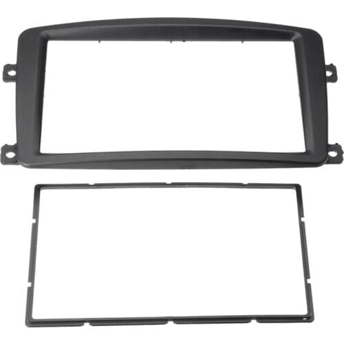 2Din Car Stereo Radio Fascia Panel Frame CD DVD Panel o Frame for Mercedes BENZ C CLASS W203 2002-2004