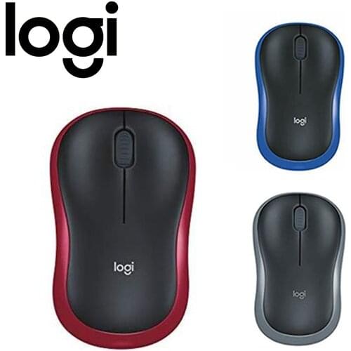 Manufacturer refurbished : Logitech M185 Mouse 2.4G Wireless Mouse Laptop PC Computer Mice With USB Nano Receiver