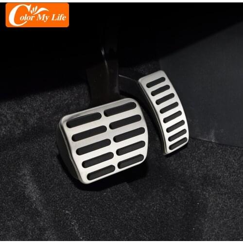 1 Set Stainless Steel Car Gas Brake Pedals for VW Golf 3 + Variant + Cabrio 1991 - 2000 for VW Vento 1991 - 1998 Lupo 1999-2005