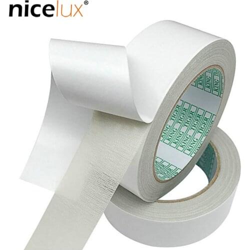 10meter Super Strong Double Sided Adhesive White Tape Paper Moisture Resistant Durable Strong Ultra-thin High-adhesive Cotton