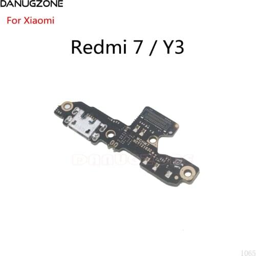 10PCS/Lot For Xiaomi Redmi 7 USB Charging Dock Jack Plug Socket Port Connector Charge Board Flex Cable