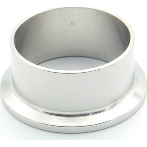 19mm Tube OD 304 Stainless Steel Sanitary Weld Ferrule Connector Pipe Fitting For Home Brew Homebrew Fit 0.5" Tri Clamp
