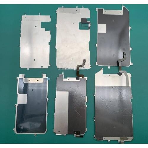 2pcs For IPhone 6/6 plus/6S/6S plus/7/7plus LCD Screen Back Metal Plate Shield with Home Button Expand replacement repair