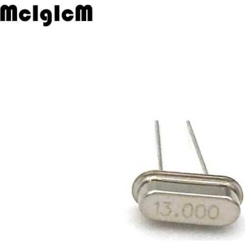 20pcs hc-49s 13MHz 13.000mhz 20ppm 20pF quartz resonator