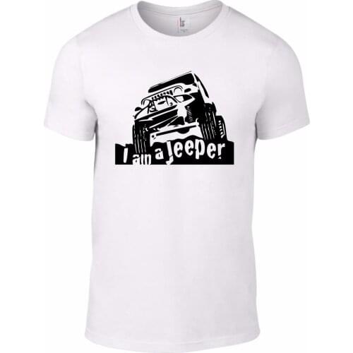 2019 Short Sleeve Cotton Man Clothing Jeeper Shirt CJ, XJ, Offroad T Shirts