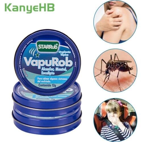 3pcs Wormwood Cooling Balm Ointment For Anti Mosquito Headache Dizziness Stomachache Body Pain Essential Oil Tiger Balm A471