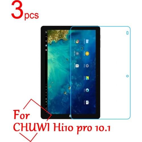 3pcs Ultra Clear/Matte/Nano anti-Explosion LCD Screen Protector Film Cover For CHUWI Hi10 pro 10.1 inch tablet Protective film