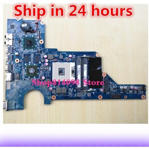 650199-001 Fit For HP Pavilion G4 G6 G7 Laptop Motherboard DA0R13MB6E1 HM65 HD6470 1GB PGA989 DDR3 100% Tested
