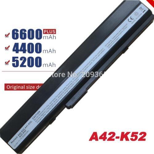 Battery For ASUS X52D X52DE X52DR X52F X52J X52JB X52JC X52JE X52JG X52JK X52JR X52N A32-K52 A32-K42 Fast