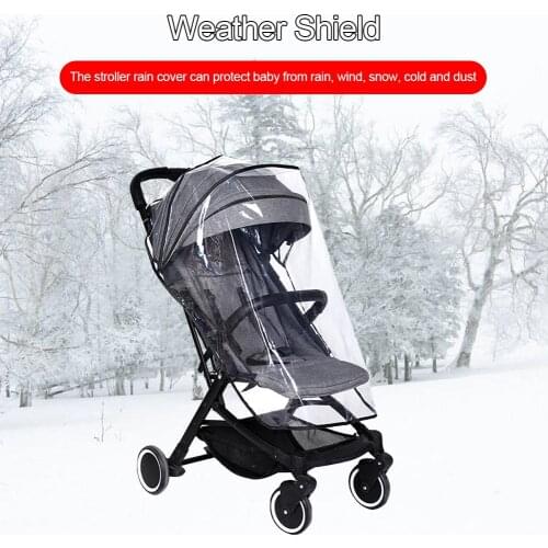 Baby Stroller EVA Environmental Protection Material Childrens Stroller Universal Rain Cover Raincoat Poncho