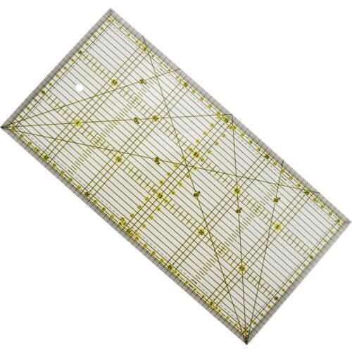 ZK30 Sewing Tools Patchwork Ruler15*30cm Clear Rectangle Patchwork Acrylic Ruler