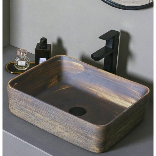Bathroom Ceramic Vessel Sink Vanity Artistic Basin AB273