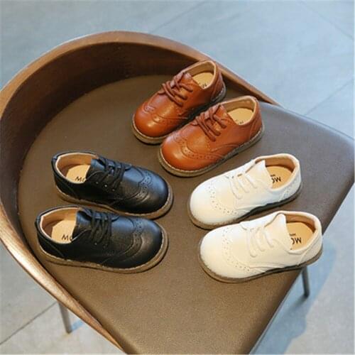 Casual Kids Shoes Children Leather Shoes for Boys Girls Shoes Kids Soft Bottom Casual Outdoor Shoes Baby Sneakers