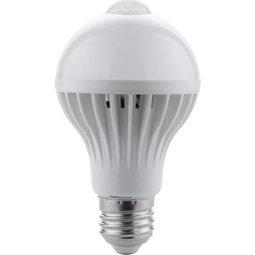 Lamp With Motion Sensor Light PIR LED Night Light Movement Detection Sensor Lights Home Sound Light Sensor 220V lamps E27