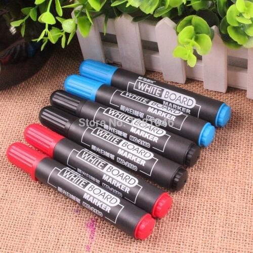 LifeMaster M&G Whiteboard Marker Red/Black/Blue Large Volume Safe School & Office Supplies