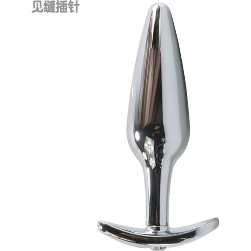 Metal anal plug vestibular female out long-term chrysanthemum irritant tool anal plug masturbation tool